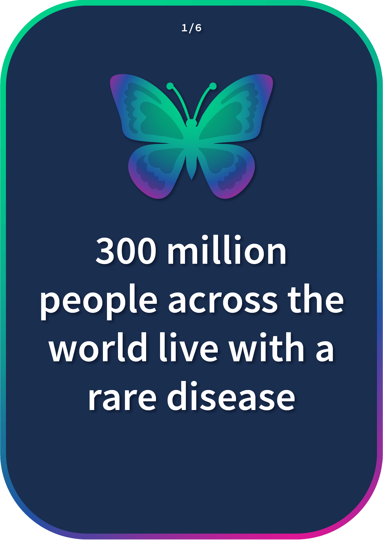 300 million people across the world live with a rare disease